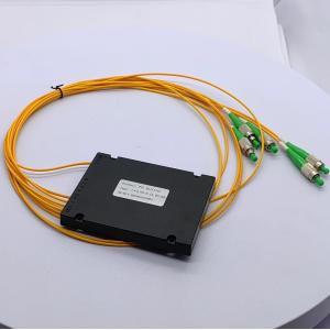 1*4 Single Mode PLC Splitter 0.500kg with Package Size 25.00cm * 20.00cm * 10