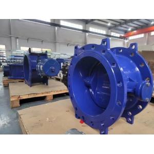 Resilient Seated Double Eccentric Flanged Butterfly Valves with Manual Operation