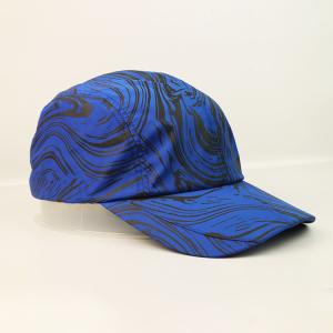OEM/ODM sublimation pattern Breathable 100% polyester Running Hats Dry Fit Sport