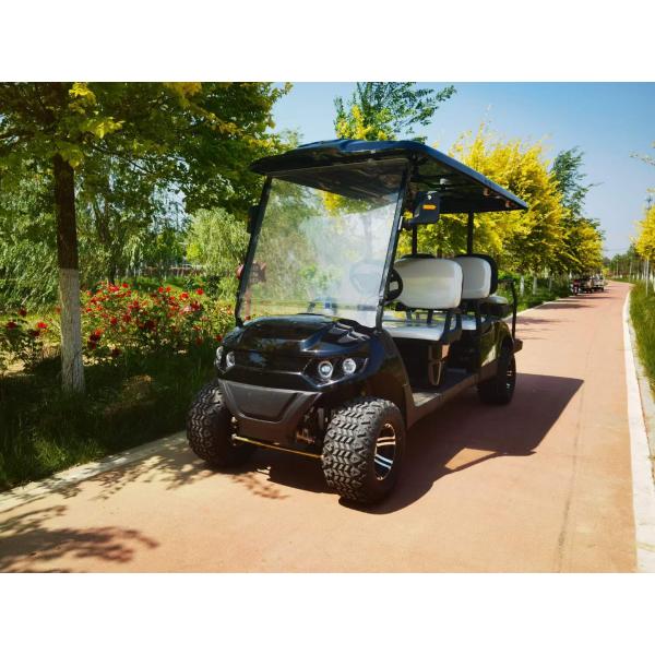 6 Seater Electric Golf Cart Fashion Design Powered Electric Lead Acid Batteries