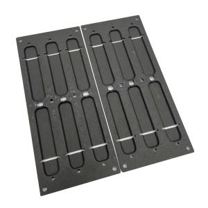 black cardboard Wet Press Molded Pulp 0.8mm thickness Water resistant