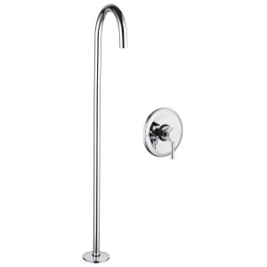 Quality Polished Brass Material Contemporary Style Handle For Shower T80013 for sale