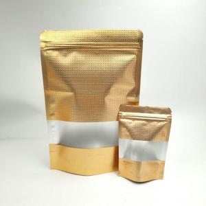 Aluminum Stand Up Pouches 200g / 250g Logo Customized For Coffee Beans