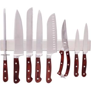Home Kitchen Knife Holder with Customized Logo Acceptable Stainless Steel Magnetic