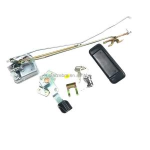 Quality PC200-7 and PC200-8 Cabin Door Lock in Black Rubber for Construction Machinery for sale