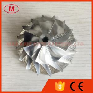 China HX40 54.00/83.03mm 8+8 blades 3599646 high performance Turbo milling/aluminum 2618/billet compressor wheel for 3532211 on sale