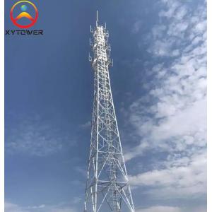 50m 4-legged Microwave Antenna Wifi Telecommunication Angle Steel Tower