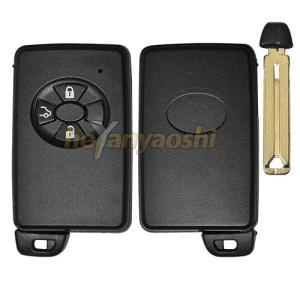 Quality Toyota 4 Buttons Smart Key Shell with Emergency Key Insert for sale