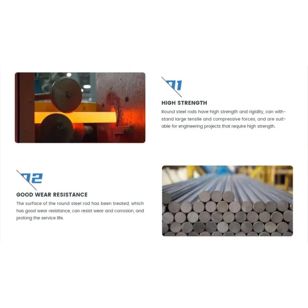 High-Strength Carbon Steel Rods for Manufacturing and Engineering Needs