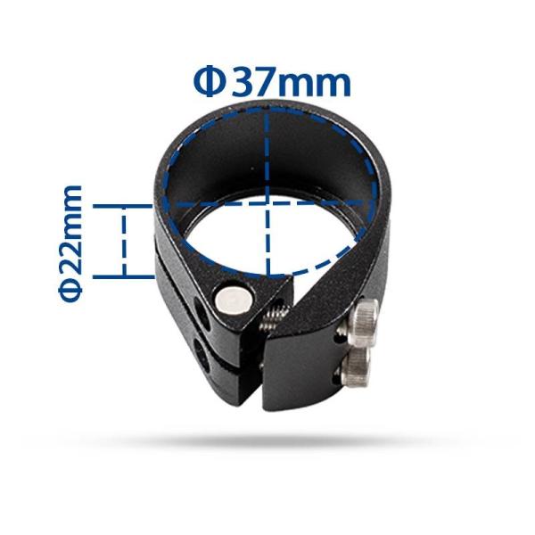 Buy Mountain Road Bicycle Seat Clamp 7075 T6 Aluminum Alloy Black at wholesale prices
