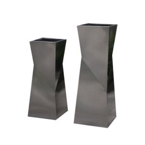 Garden stainless steel irregular planters and flower pots