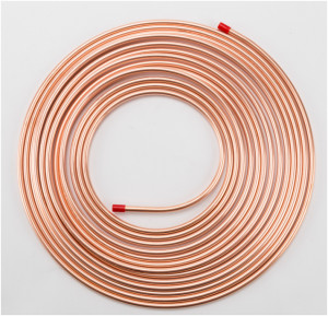 R410A Copper Pipe Coil 12.7×0.8mm Copper Tube