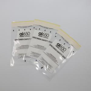 China Custom Liquid Specimen Bag With Self Adhesive Mouth on sale