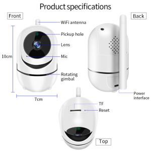 Tuya P2p Wireless Outdoor Ip Camera With Night Vision