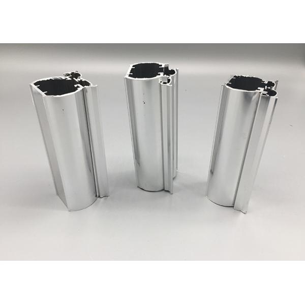 Square / Flat Colombia Polished Aluminium Profile , Structural Aluminum