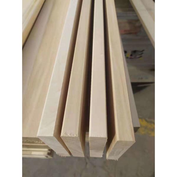 Buy 100mm-2440mm Solid Wooden Board Poplar Wood Panel Grade AA AB BC at wholesale prices