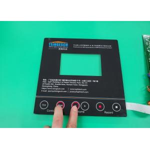 Buy cheap Industrial Capacitive Membrane Switches Panel Assemblies With Backlighting from wholesalers