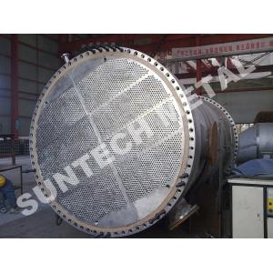 Duplex Steel 2205 Shell Tube Heat Exchanger , Tubular Heat exchanger for MDI