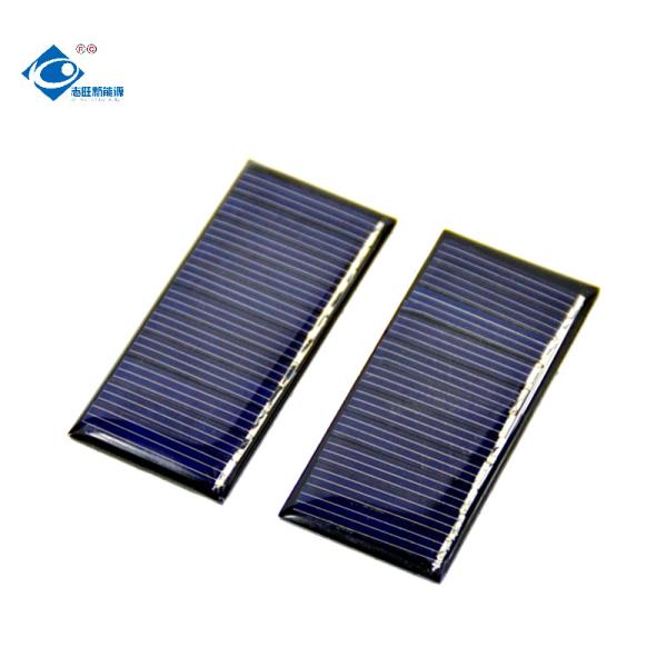 0.3W Poly Epoxy Resin Solar Panel 5.5V Solar Energy Panels ZW-5526 Customized