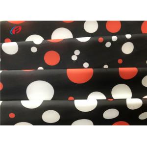 Customer Printed Stretch Polyester Spandex Fabric Breathable For Underwear