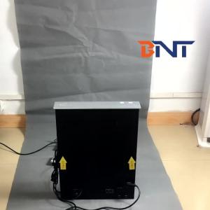 Conference room 18.5 inch monitor lcd pop up lift with backside mini screen