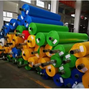 High Visibility 150GSM 100% Polyester Twill Tarpaulin Waterproof Wildely Used