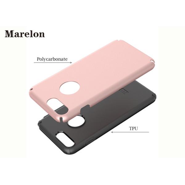 Dual Layer Slim TPU Phone Case Cover / 5.5 Inch Phone Case For Apple IPhone 7