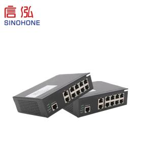 Custom 100Mbps Fiber Optic Network Switch Simple Operation 53G Exchange Capacity