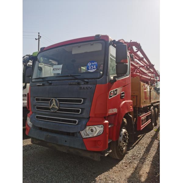 Used Concrete Pump Truck perfect condition 2021 SANY 43m truck concrete pump