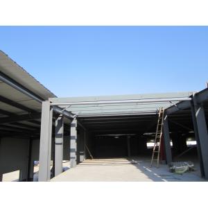 Prefab Steel Structure Warehouse with Sandwich Panel Walls and Roof