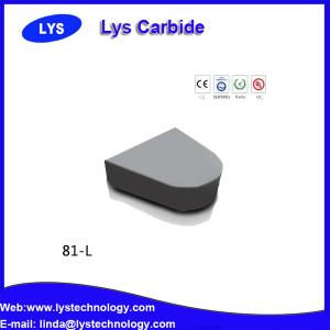 81-F,81-G,81-K. 81-L tungsten carbide insert