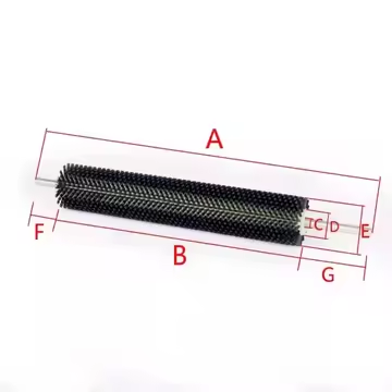 Customized Horsehair Roller Brush for Fruit Polishing and Waxing