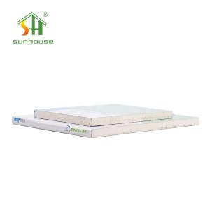 Customized Gypsum Plaster Boards Water Resistant 12mm Thickness