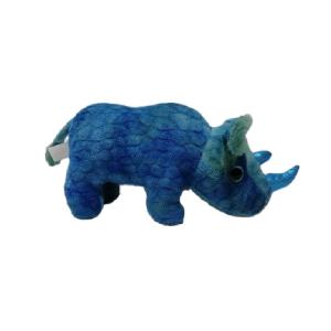 Quality Blue Plush Rhinoceros Soft Toy 28 Cm for sale