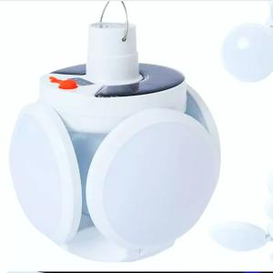 Solar Rechargeable Ip40 Football Led Bulb With Battery