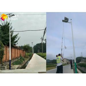 20W LED Integrated Solar Street Light 3000K-6500K With Microwave Motion Sensor