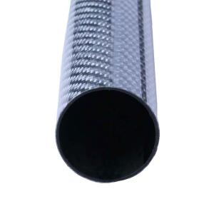 3K Filament Twill Pattern Carbon Fiber Tube Impregnated