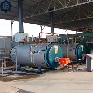 150hp 1.5ton 1500kg Natural Gas Fired Horizontal Packaged Steam Boiler For