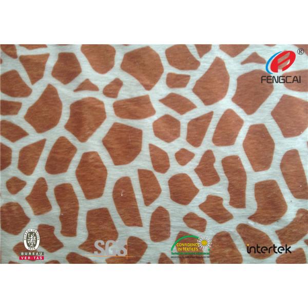 Buy Sculpted Velvet Furniture Upholstery Fabric , Velour Curtain Fabric 1.5mm Pile Height at wholesale prices