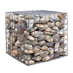 2x1x1m Welded Gabion Retaining Wall Heavy Duty Direct PVC Coated Wire Gauge 3