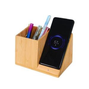 Quality Living Room Natural Multifunctional Wireless Charger with Fast Charging Capability for sale