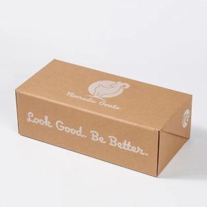 Ultra Hard Corrugated Cardboard Folding Sports Shoe Box with Customized Print