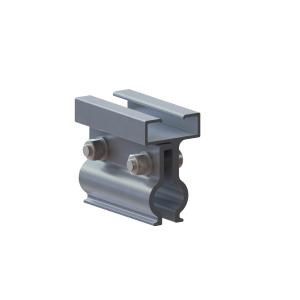 Railless Silver Metal Roof Solar Mounting System 40m/S Racking