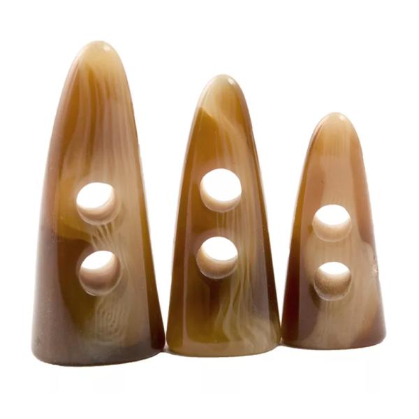 High Quality Plastic Horn Buckle Coat Button