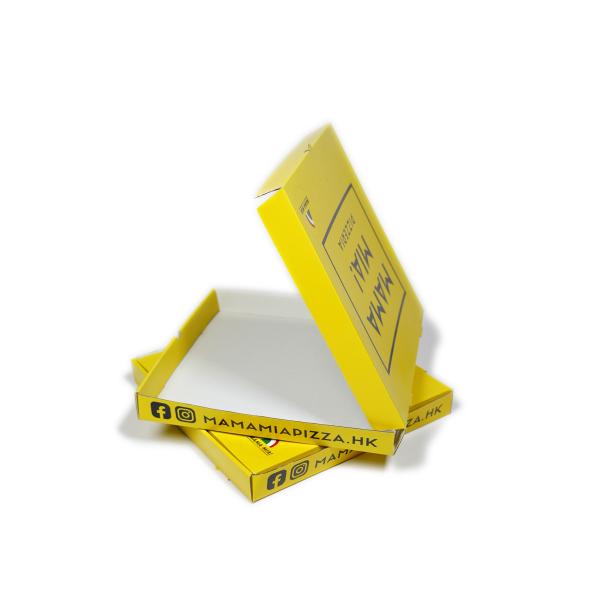 Fast Food Corrugated Paper Pizza Box Customized Restaurant Container with Custom