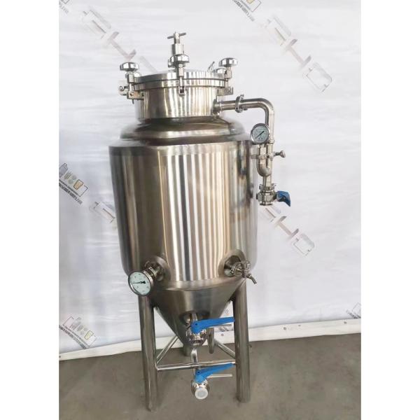 Fully Automated 100L Beer Fermenter Tanks for Alcohol Processing at Fermentation Site