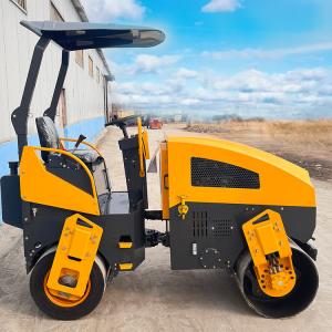 Quality Hydraulic 3.5 Ton Water Cooled Diesel Engine Ride on Road Roller Compactor for sale