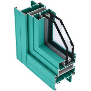 Waterproof Aluminium Window Extrusion Profiles Good Weather Resistance