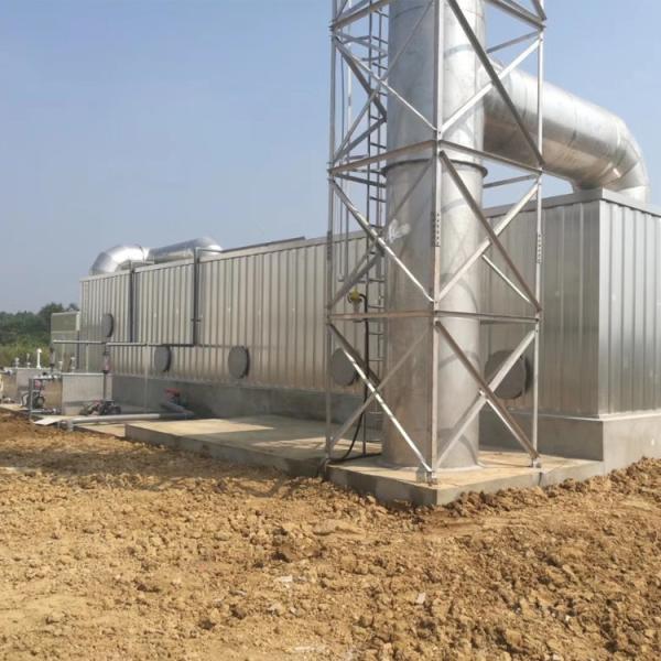 Buy Carbon Steel FRP Biological Deodorization Box Grp Waste Gas Deodorization Filter Purification at wholesale prices