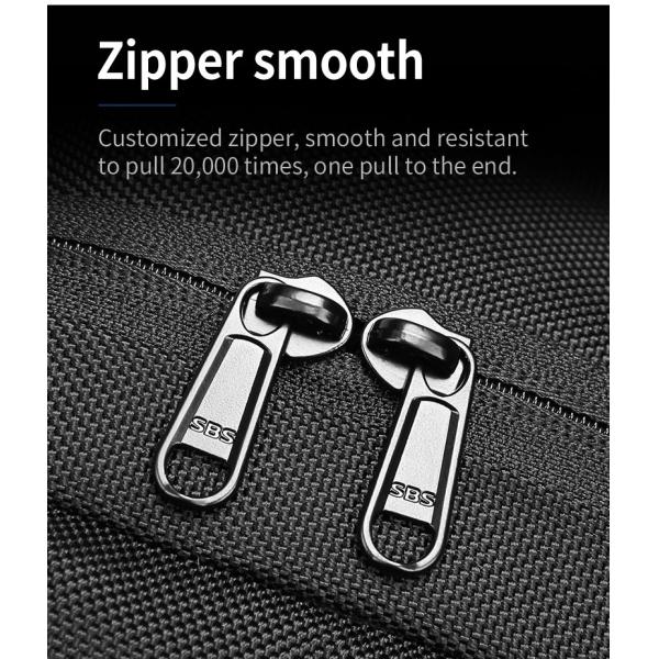 OEM/ODM Carbon Fiber Streamline Anti Theft Sling Bag Rainproof